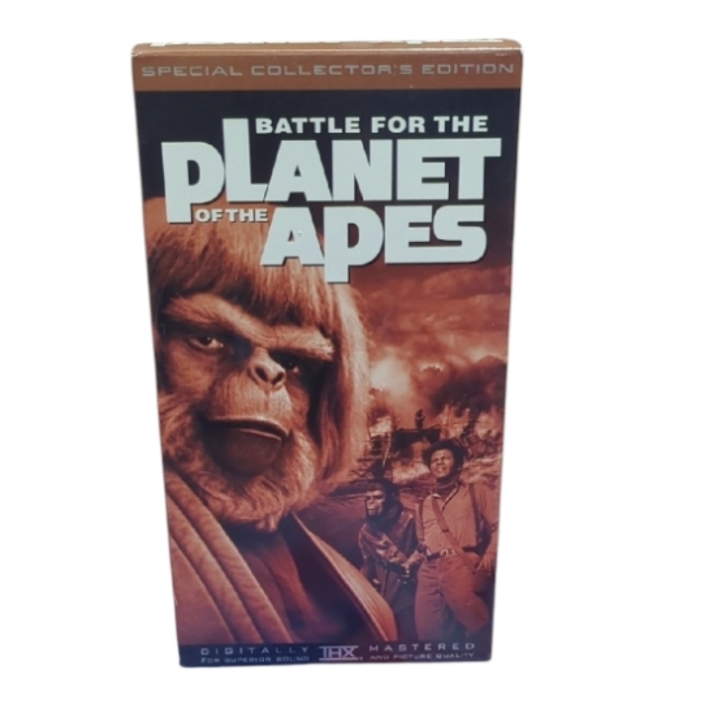 6/$15 Battle for the Planet of the Apes VHS (Collector’s Edition) 🎬📼